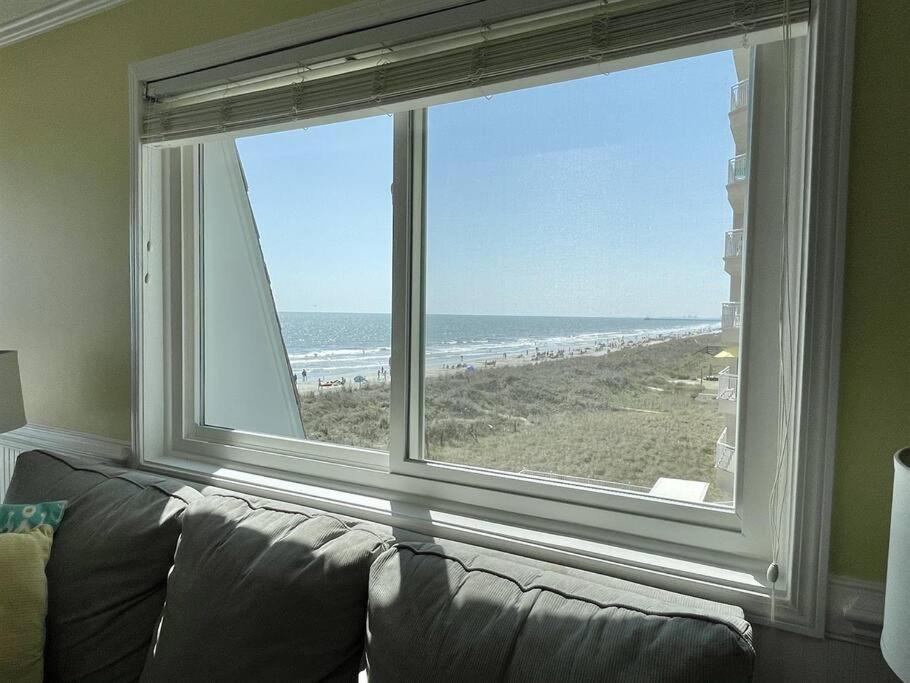 *2Br Oceanfront Retreat*King Ensuite*Pool*Nmb Cherry Grove*Pc4 미를 비치 외부 사진
