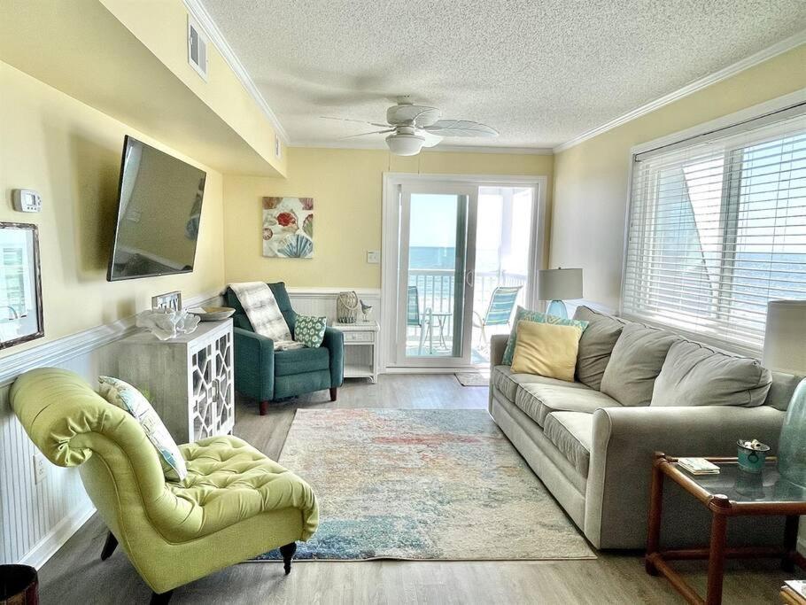 *2Br Oceanfront Retreat*King Ensuite*Pool*Nmb Cherry Grove*Pc4 미를 비치 외부 사진