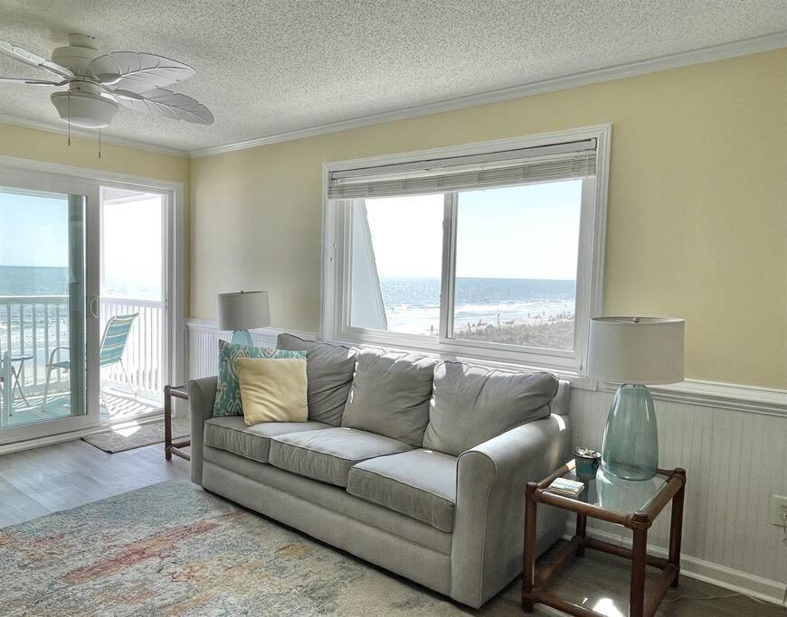 *2Br Oceanfront Retreat*King Ensuite*Pool*Nmb Cherry Grove*Pc4 미를 비치 외부 사진