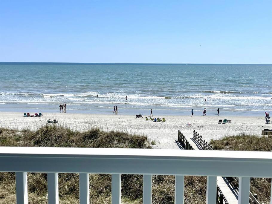 *2Br Oceanfront Retreat*King Ensuite*Pool*Nmb Cherry Grove*Pc4 미를 비치 외부 사진