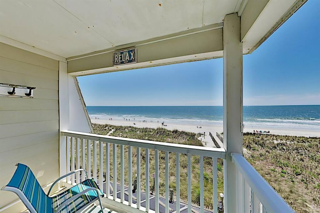 *2Br Oceanfront Retreat*King Ensuite*Pool*Nmb Cherry Grove*Pc4 미를 비치 외부 사진