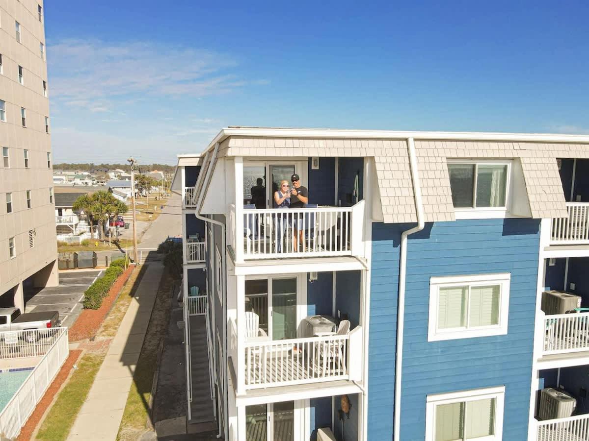 *2Br Oceanfront Retreat*King Ensuite*Pool*Nmb Cherry Grove*Pc4 미를 비치 외부 사진