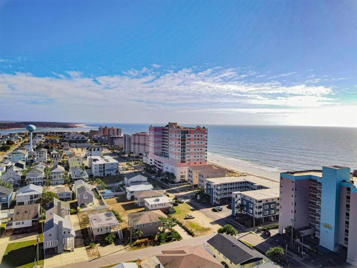 *2Br Oceanfront Retreat*King Ensuite*Pool*Nmb Cherry Grove*Pc4 미를 비치 외부 사진