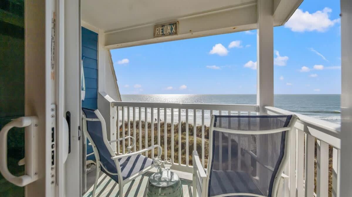 *2Br Oceanfront Retreat*King Ensuite*Pool*Nmb Cherry Grove*Pc4 미를 비치 외부 사진