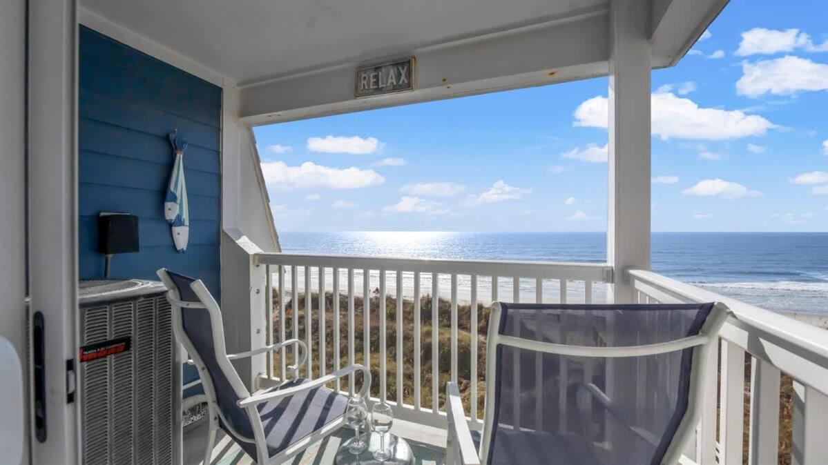 *2Br Oceanfront Retreat*King Ensuite*Pool*Nmb Cherry Grove*Pc4 미를 비치 외부 사진