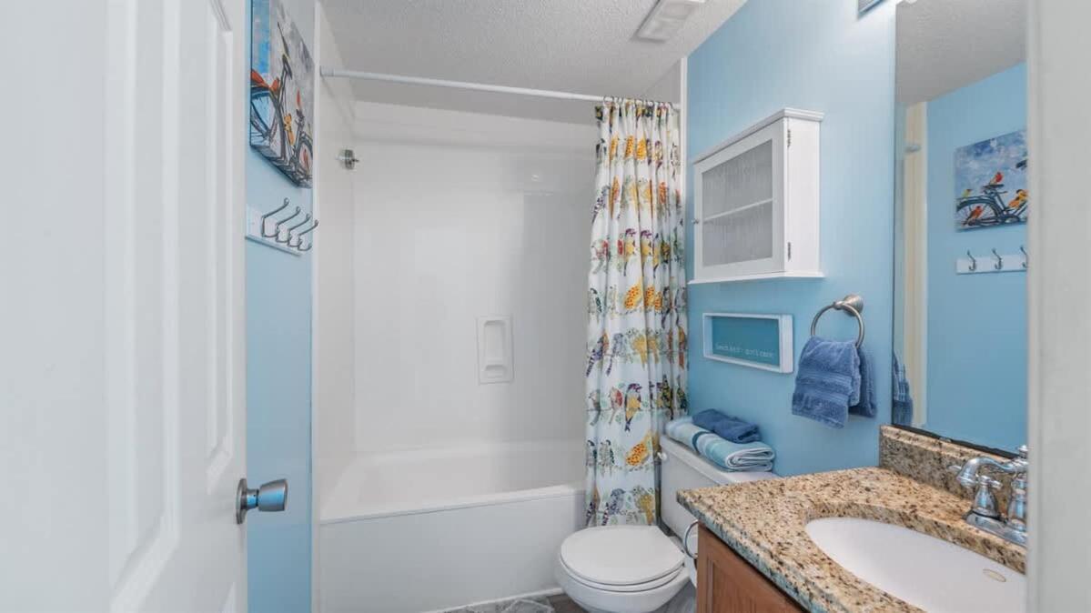 *2Br Oceanfront Retreat*King Ensuite*Pool*Nmb Cherry Grove*Pc4 미를 비치 외부 사진
