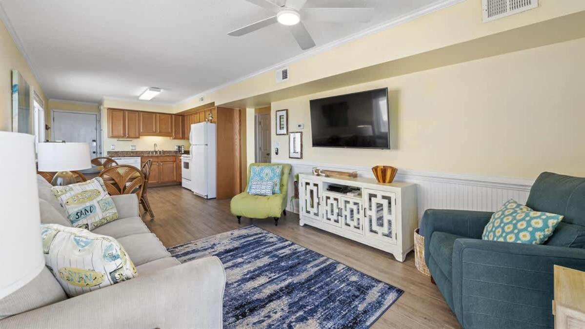 *2Br Oceanfront Retreat*King Ensuite*Pool*Nmb Cherry Grove*Pc4 미를 비치 외부 사진
