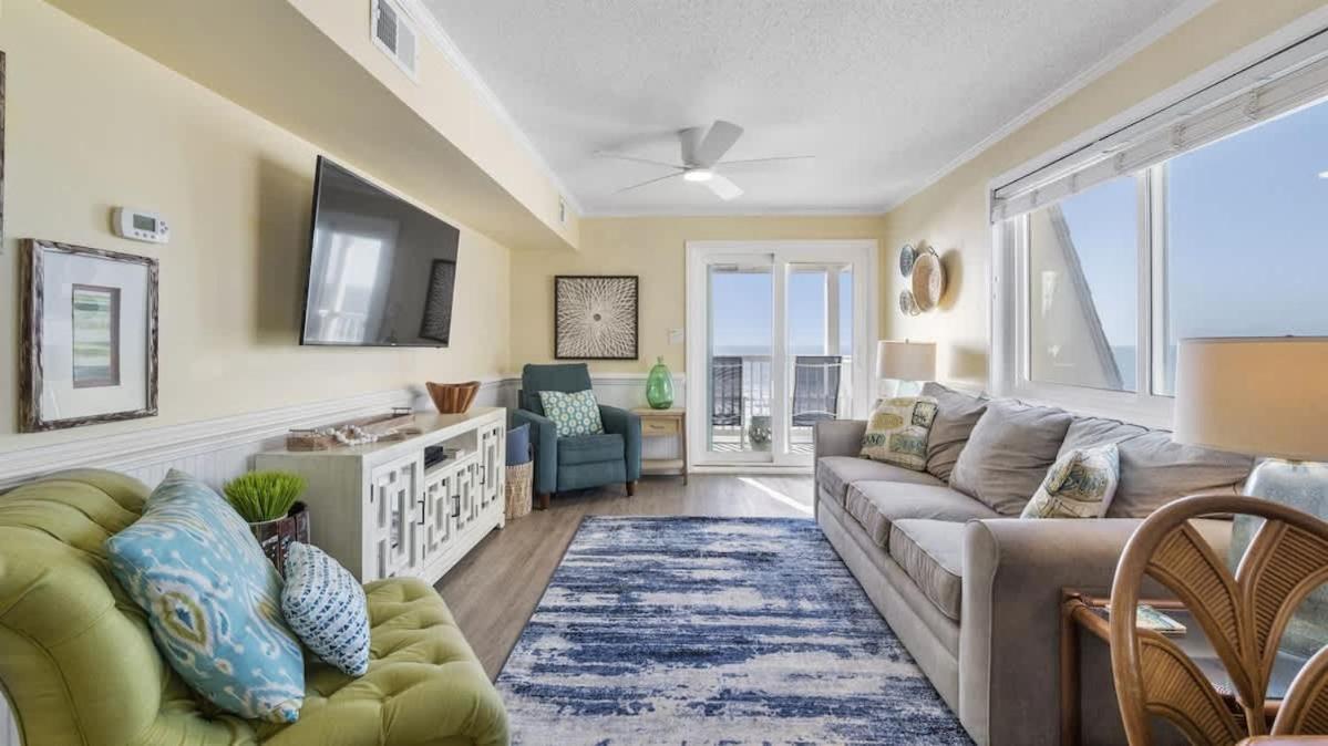 *2Br Oceanfront Retreat*King Ensuite*Pool*Nmb Cherry Grove*Pc4 미를 비치 외부 사진