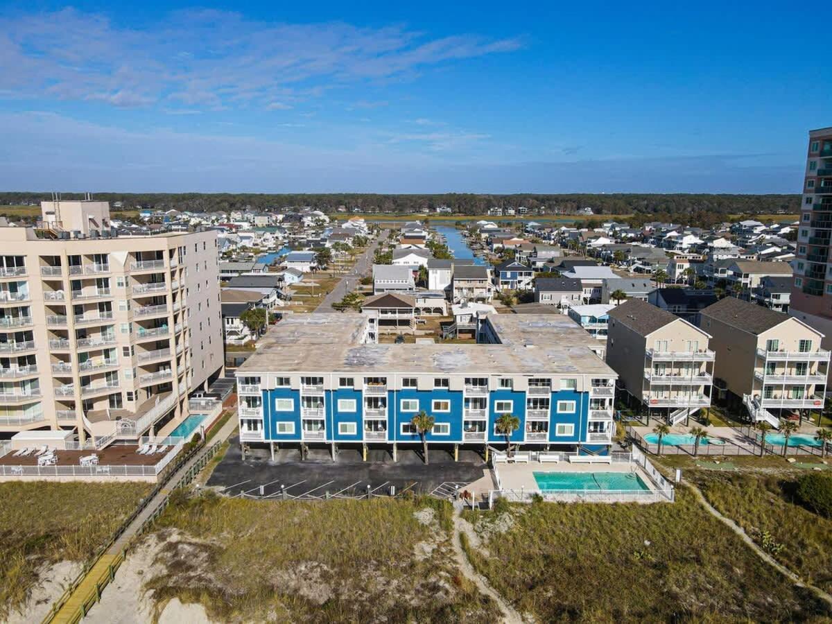 *2Br Oceanfront Retreat*King Ensuite*Pool*Nmb Cherry Grove*Pc4 미를 비치 외부 사진