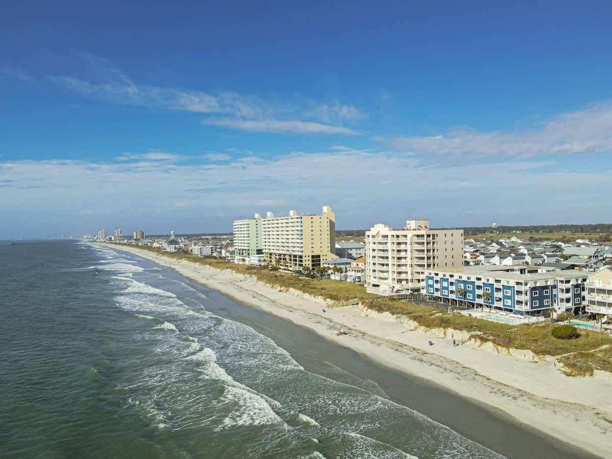 *2Br Oceanfront Retreat*King Ensuite*Pool*Nmb Cherry Grove*Pc4 미를 비치 외부 사진