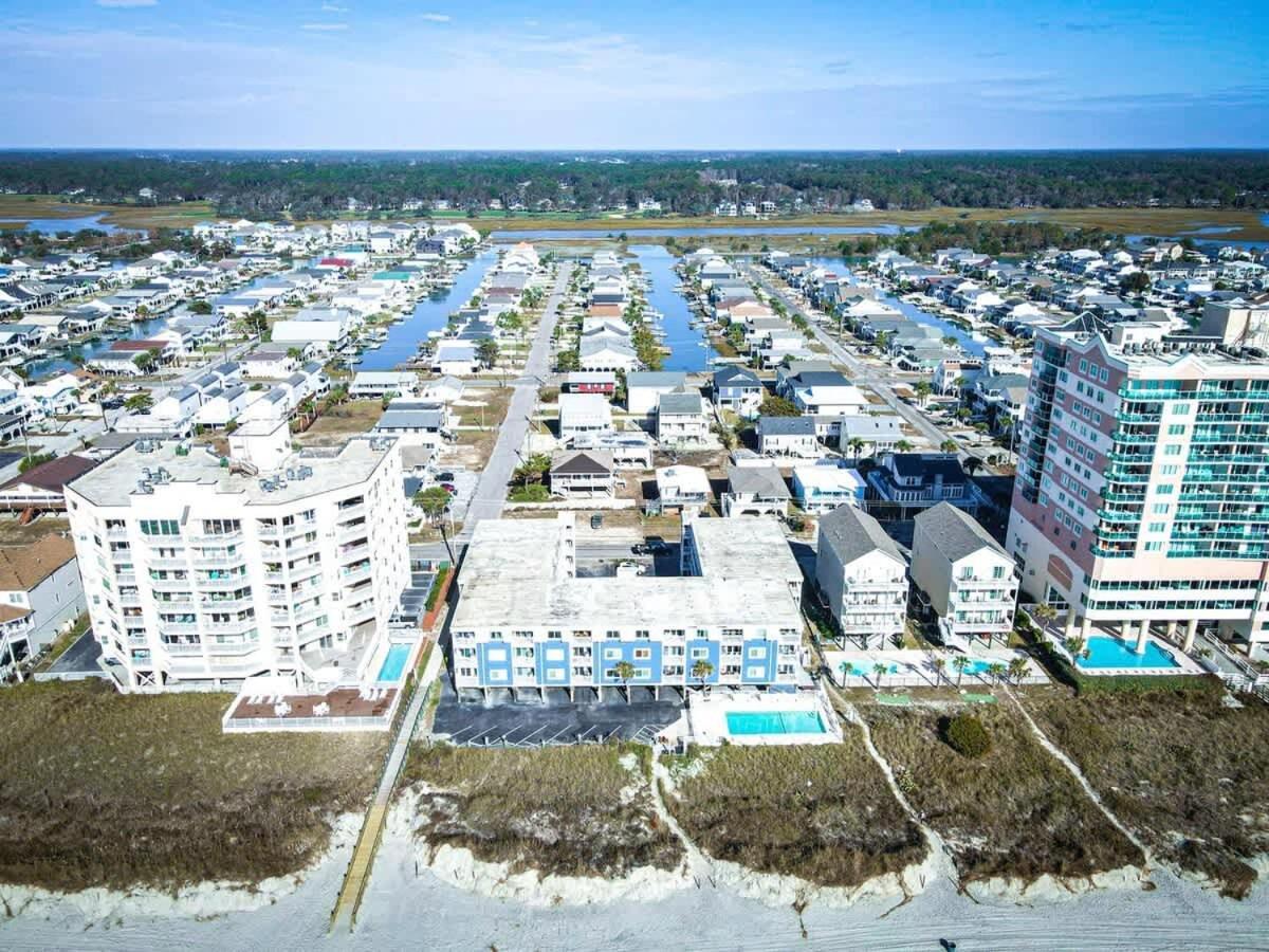 *2Br Oceanfront Retreat*King Ensuite*Pool*Nmb Cherry Grove*Pc4 미를 비치 외부 사진